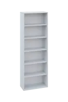 KNI 21 regál knihovnický lamino - bílá